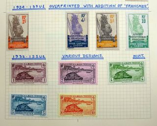 FRENCH AFRICA Mint/Used,  Sets,  etc.  in Album.  (172 pics) 5