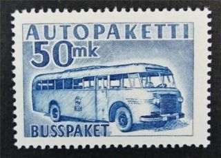 Nystamps Finland Stamp Q8 Og H $37