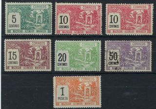 Morocco Local Post Mazagan - Azemour 1897 Hinged Or Without 25c