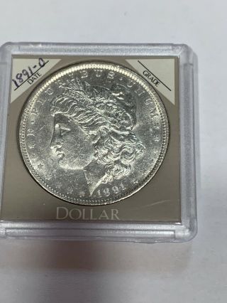 1891 O $1 Morgan Silver Dollar Bu Ms Uncirculated Scarce Date