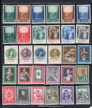 Italy Vatican Europe Stamps Hinged & Lot 1541
