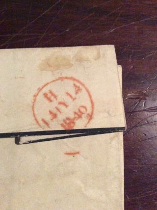 Early Rare State Penny Black.  Full MX On Cover From St.  Helens To Westminster. 4