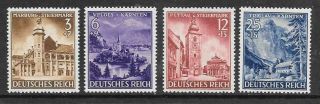 Germany - 1941.  Annexation Of N.  Slovenia Etc.  Set Of 4,  Mnh Cat £29