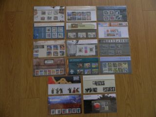 2007 Year Set Of 16 Presentation Packs (nos 392 To 405,  M15,  M16,  4m/s) In Cond