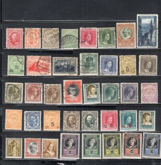 Luxembourg Europe Stamps Canceled & Hinged Lot 1227