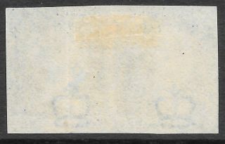 1840 - 2d Blue PAIR 4 Margins Plate 1 (OF - OG) Fine 2