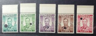 Southern Rhodesia Proofs