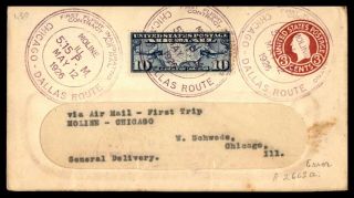 Illinois Moline First Flight Cam May 12 1926 Air Mail To Chicago Arrival