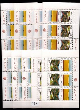 // 10x Portugal - Mnh - Europa Cept 1977 - Nature - Mountains