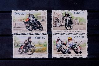 Az 466 Ireland 1996 Motorbikes (mnh) Set