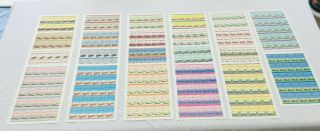 22 Sheets Of 50 St.  Vincent Stamps (1100) Cars Automobiles 1980 