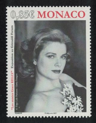 Monaco 25th Death Anniversary Of Princess Grace 1v Mnh Sg 2808