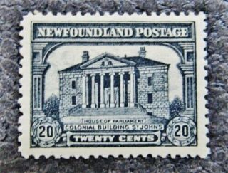 Nystamps Canada Newfoundland Stamp 171 Og Nh $115