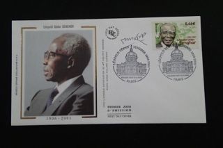 Writer President Of Senegal Sedar Senghor Fdc Signed By Artist Taraskoff 67732