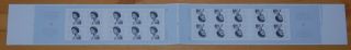 Weeda Canada 3098 Vf Mnh Tete - Beche Booklet Panes Of 10 From Uncut Press Sheet