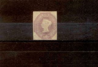 Gb 1847 Embossed 6d Dull Lilac Mounted (faults) Sg59 Cv £19500