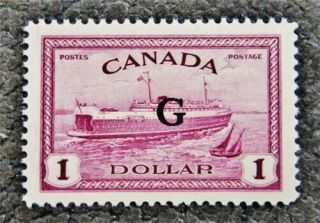 Nystamps Canada Stamp O25 Og Nh $125