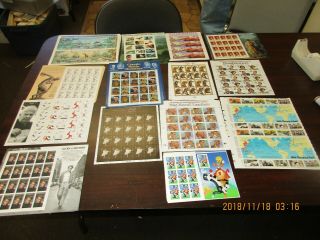 Discount Postage 32 Cent Full Sheets,  Nh,  Face Value $404.  80