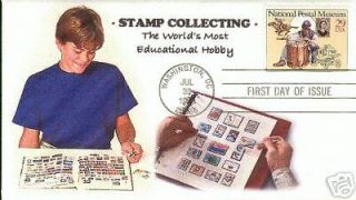 Coverscape Computer Generated Stamp Collecting Fdc