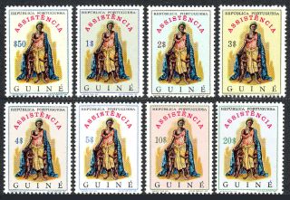 Portuguese Guinea Ra37 - Ra43a,  Mnh.  Mother And Children,  1971