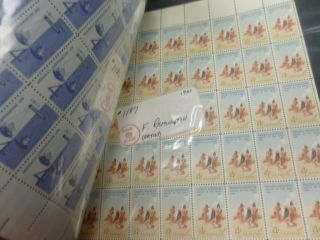 NH U S Discount Postage Sheet Lot With Face Value of $670.  59 72 2