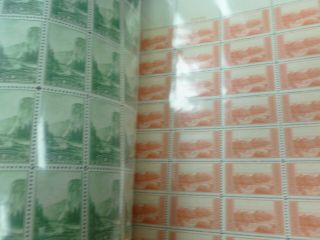 NH U S Discount Postage Sheet Lot With Face Value of $670.  59 72 5
