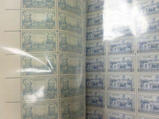 NH U S Discount Postage Sheet Lot With Face Value of $670.  59 72 6