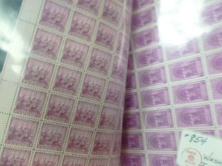 NH U S Discount Postage Sheet Lot With Face Value of $670.  59 72 8