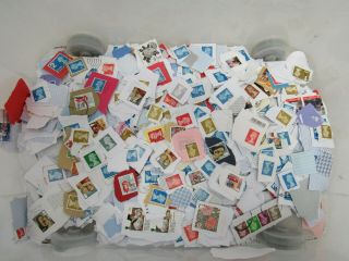 Unsorted 5 Kg Charity Stamps Mainly Uk Franked - Bar Sc22