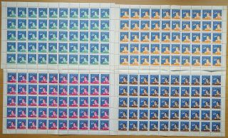U300.  Paraguay - Mnh - Space - Famous People - Full Sheet -