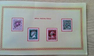 Very rare Algerian stamp souvenir booklet from the PUC in London 1929 8