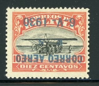 Bolivia Mh Specialized Zeppelin: Scott C12a 10c Inverted Ovpt Cv$150,
