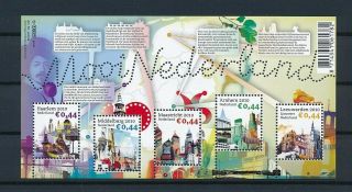 D003078 Buildings Architecture S/s Mnh Netherlands 2010 Facevalue In €