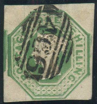 Sg 55 1/ - Green.  A Fine 4 Margin Example With 466 Numeral