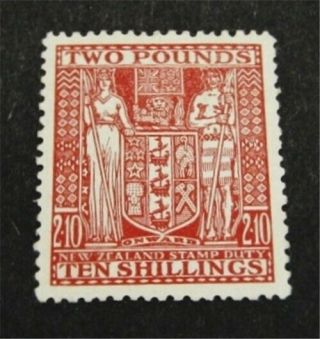 Nystamps British Zealand Stamp Ar64 Og H $400
