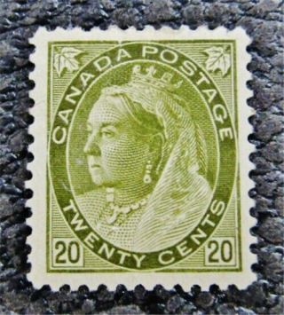 Nystamps Canada Stamp 84 Og H Un$900 Vf