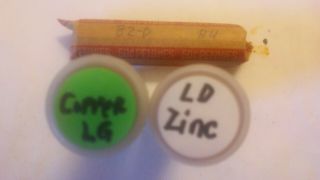 3 Bu Lg Dt Rolls Of 1982 Lincoln Memorial Cents.  82 - P,  D Copper,  82 - P Zinc