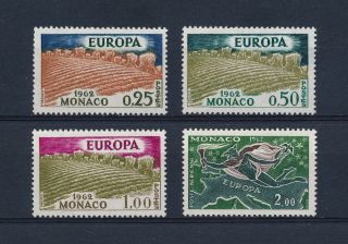 Monaco 507 - 9,  C61 Mnh,  1962 Europa,  Wheat Harvest
