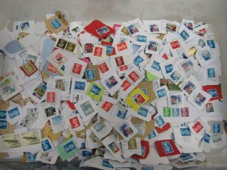 Unsorted 3 Kg Charity Stamps Mainly Uk Franked - Mor Sc23