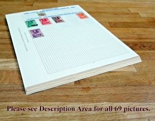 Bechuanaland/botswana Mint/used,  Sets,  Etc.  On Pages.  (69 Pics)