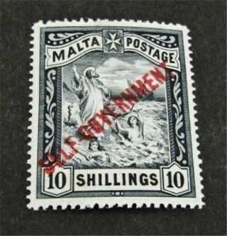 Nystamps British Malta Stamp 85 Og H $225