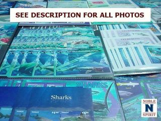 Noblespirit {ste} Worldwide Mnh " Sharks " Topical Souvenir Sheet Stash