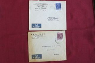 Katanga.  Two Covers.  Jadotville To Brusselles.  1961