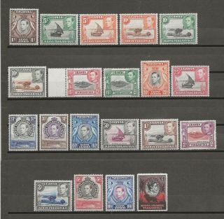 Kenya Uganda Tanganyika 1938 - 54 Sg 131/50b Mnh Cat £250