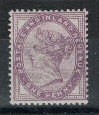 Gb,  1881,  Qv,  Sg 173a,  1d Lilac,  Printed Both Sides,  Unmounted,  Cat £900.