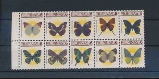 Lk64221 Philippines Insects Bugs Flora Butterflies Fine Lot Mnh