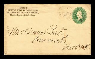 Dr Jim Stamps Us Crest Chicago Railway Post Office Cover 1882 Rpo