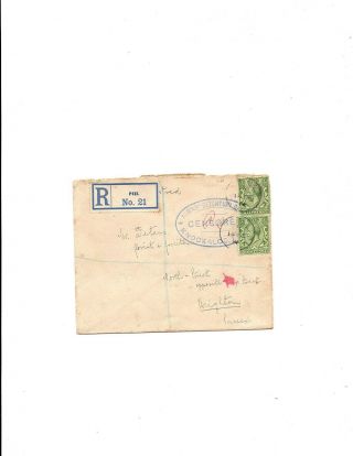 Stamps Isle Of Man German Pows1914 Knockaloe Aliens Detention Camp Peel Register