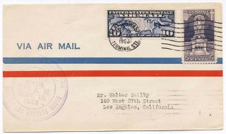 Us 1926 First Flight Cover Seattle Wa To Los Angeles Ca Cam 8s1 Cv $19