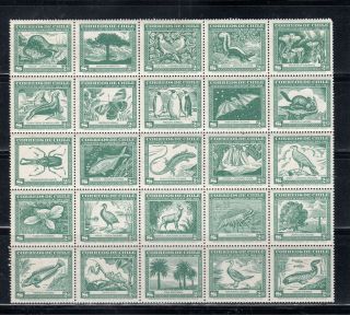 Chile Stamps Block Hinged Lot 1878